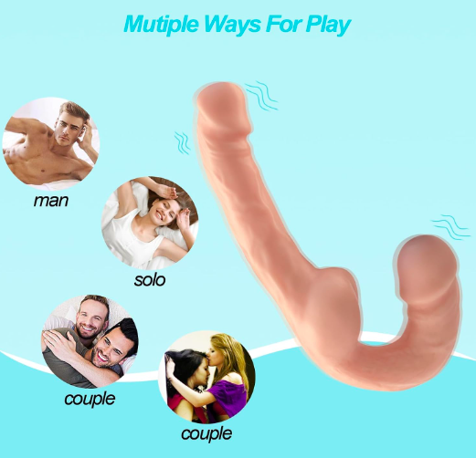 Dương Vật Giả Hai Đầu Baile 9.2 Inch Dildo Silicone Siêu Mềm